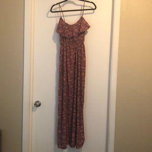 Muti-colored maxi dress